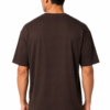 BLAKE ESSENCE The Espresso Essential Tee — Espresso oversized t-shirt for men, back view